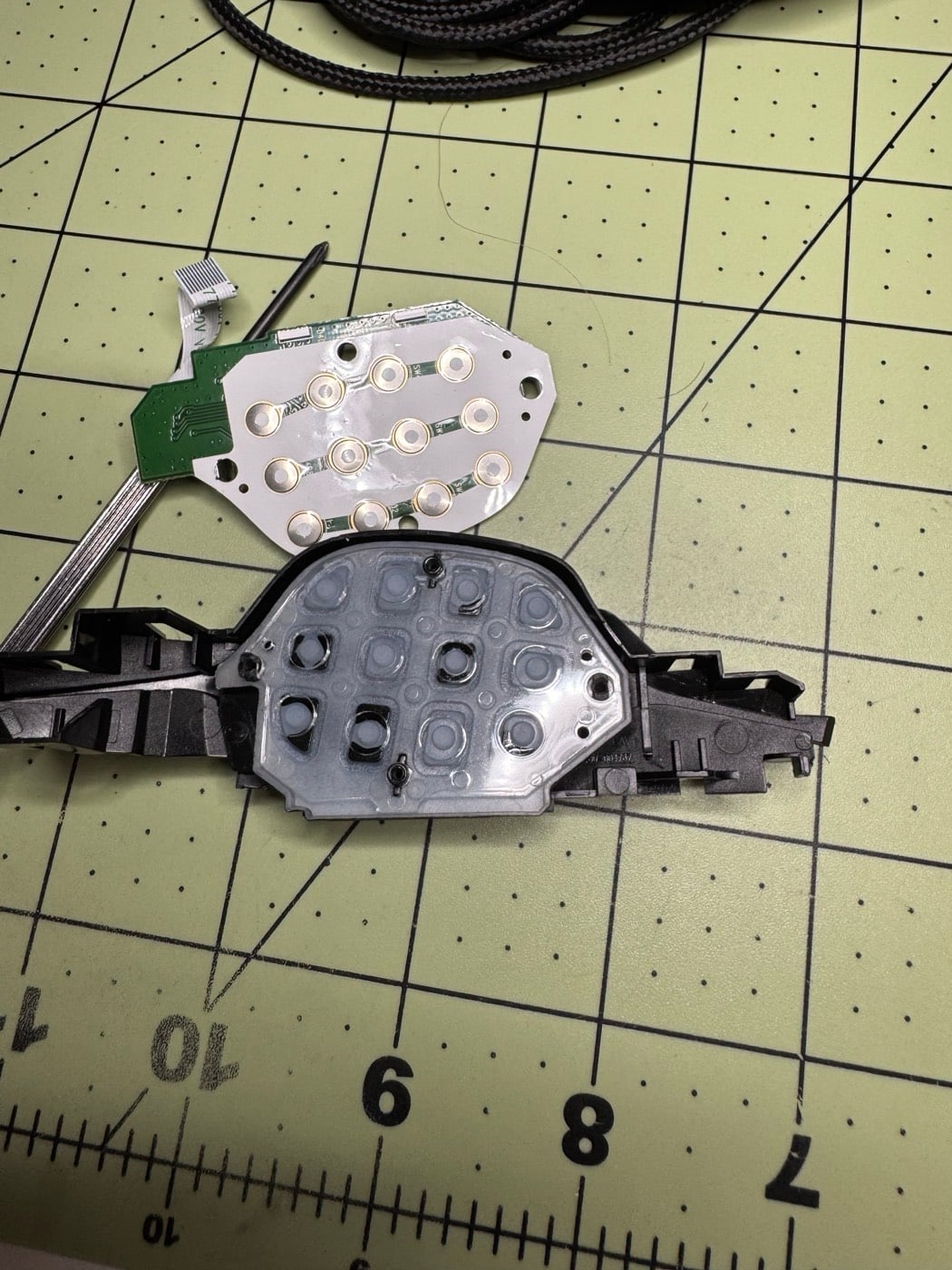 Side button membrane