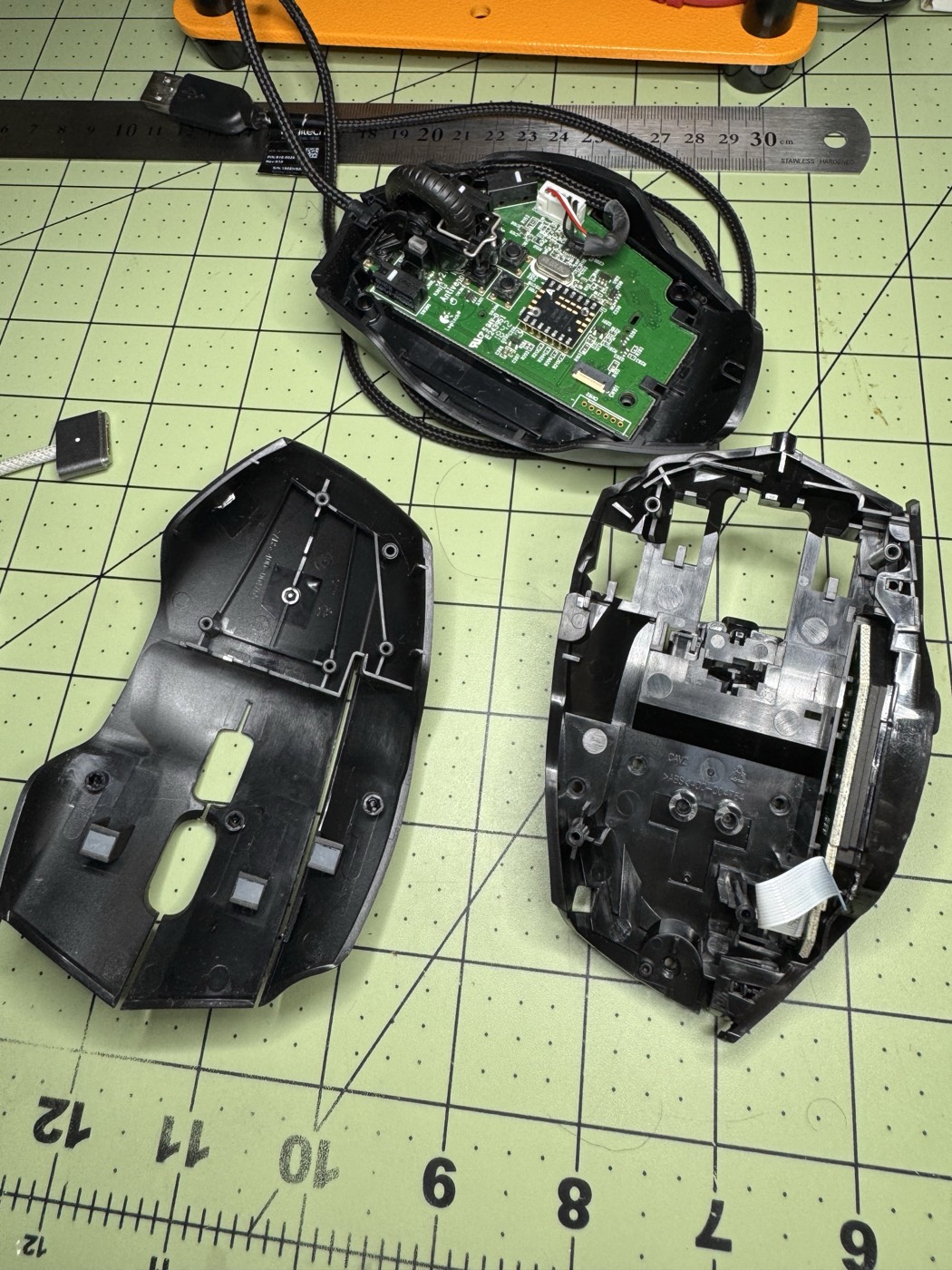 Top half disassembled