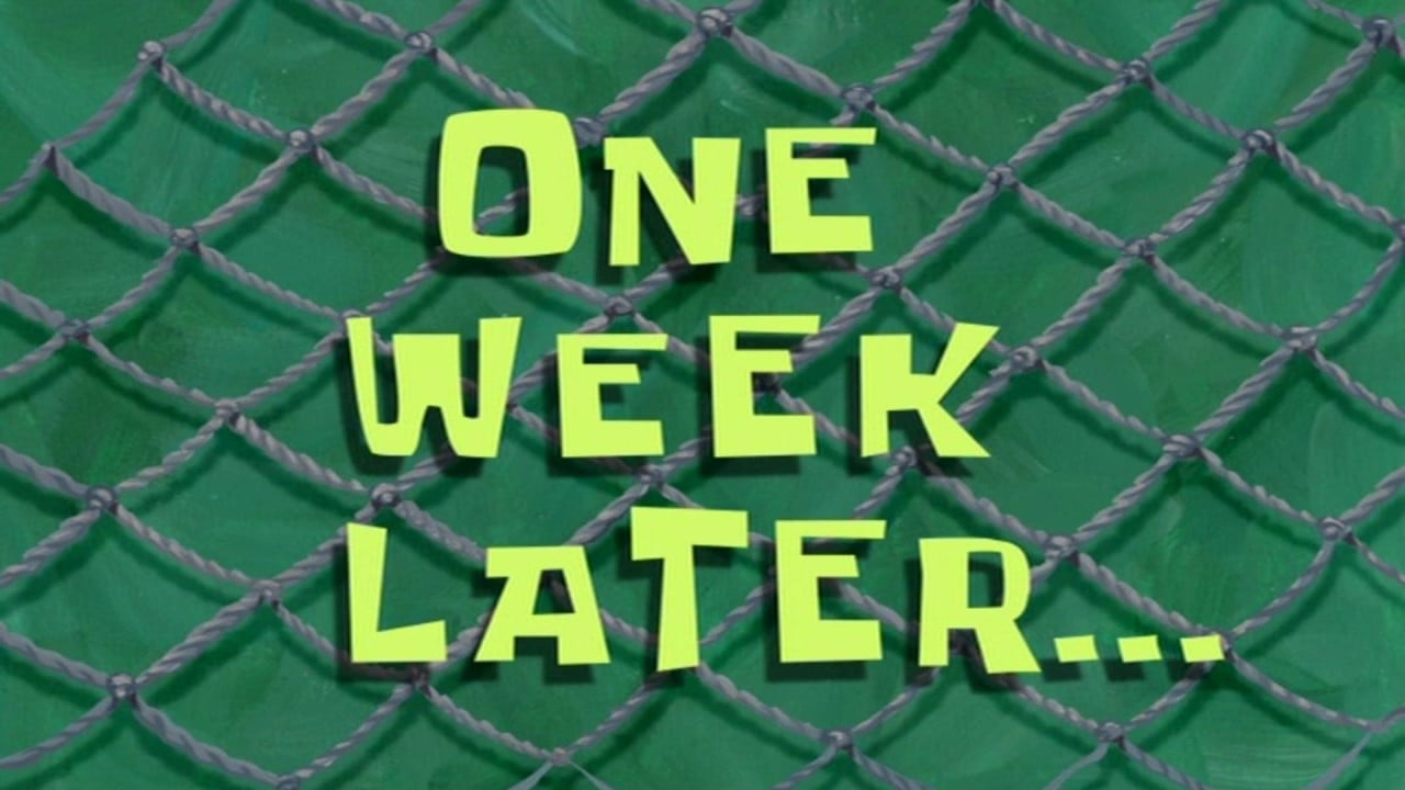 One week later